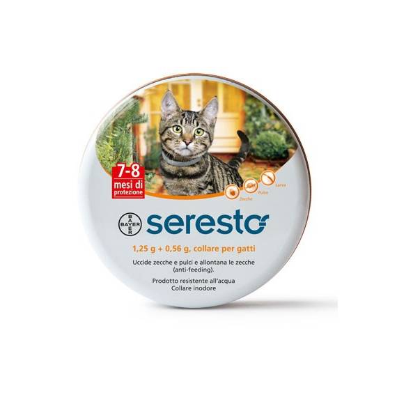 Bayer Seresto Collare antiparassitario per gatti
