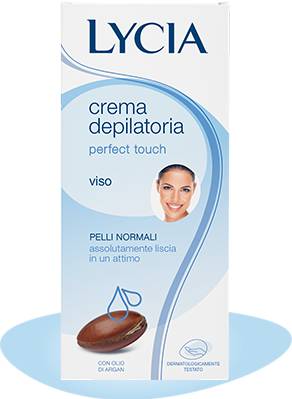 Lycia Perfect Touch Crema depilatoria per il viso 50 ml