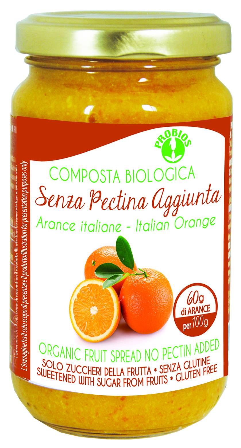 Probios Composta di Arancia Italiana Senza Pectina 220 g