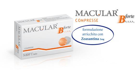 Sooft Macular B Forte Integratore per gli Occhi