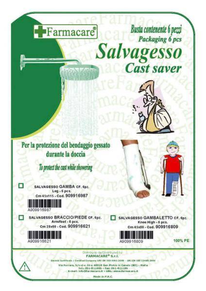 Farmacare Salvagesso 6 pezzi - Tipo: Braccio