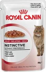 Royal Canin Instinctive Cibo umido per gatti in Gelatina 85 g