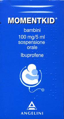 Momentkid Bambini Sospensione Orale 100 mg/5 ml - 150 ml Gusto Miele e Banana