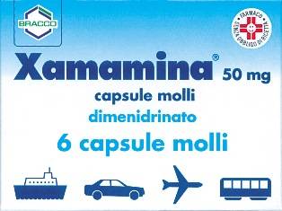 Xamamina 50 mg - 6 Capsule Molli