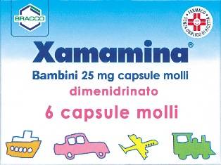 Xamamina Bambini 25 mg - 6 Capsule Molli