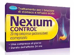 Nexium Control Reflusso 20 mg 14 compresse Rivestite Gastroresistenti