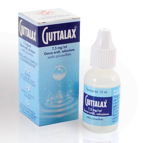 Guttalax 7,5 mg/ml - Gocce 15 ml