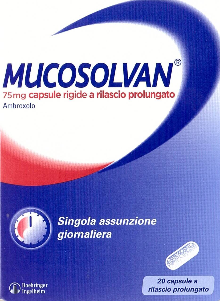 Mucosolvan 75 mg - 20 capsule rilascio prolungato
