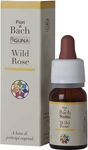 Guna Fiori di Bach Wild Rose Adattamento Vitalità