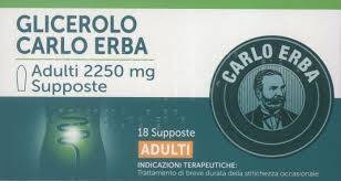 Glicerolo Carlo Erba Adulti 2.250 mg - 18 supposte
