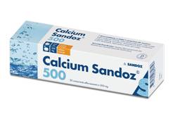 Calcium Sandoz 500 mg - 20 Compresse Effervescenti