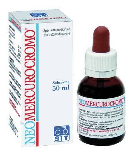 Neomercurocromo Soluzione Cutanea - 50 ml