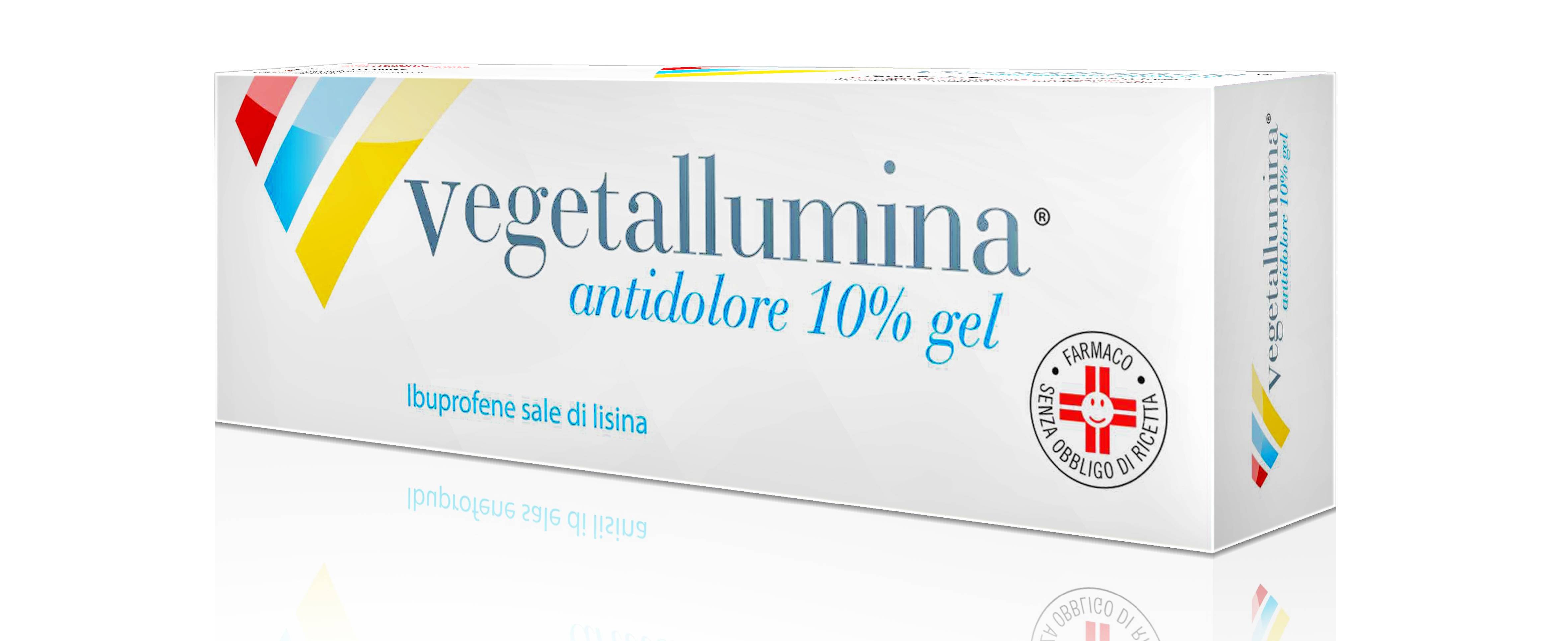 Vegetallumina Antidolore 10% - Gel 50 g