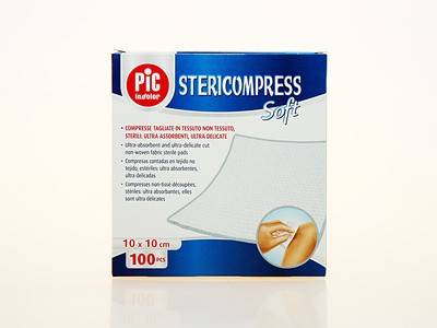 Pic Soft Compresse di garza 7,5X7,5 12 buste