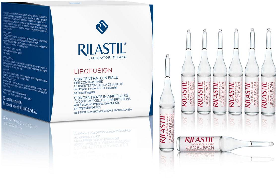 Rilastil Lipofusion Concentrato Trattamento Anticellulite in Fiale