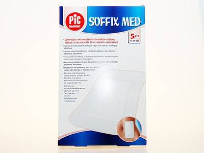 Pic Soffix Med Cerotto Multiuso Misura 10X10 5 cerotti