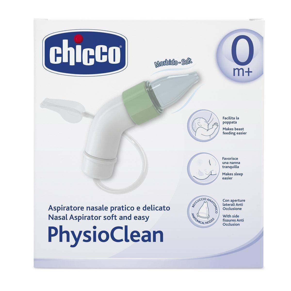 Chicco PhysioClean Aspiratore Nasale per Bambini