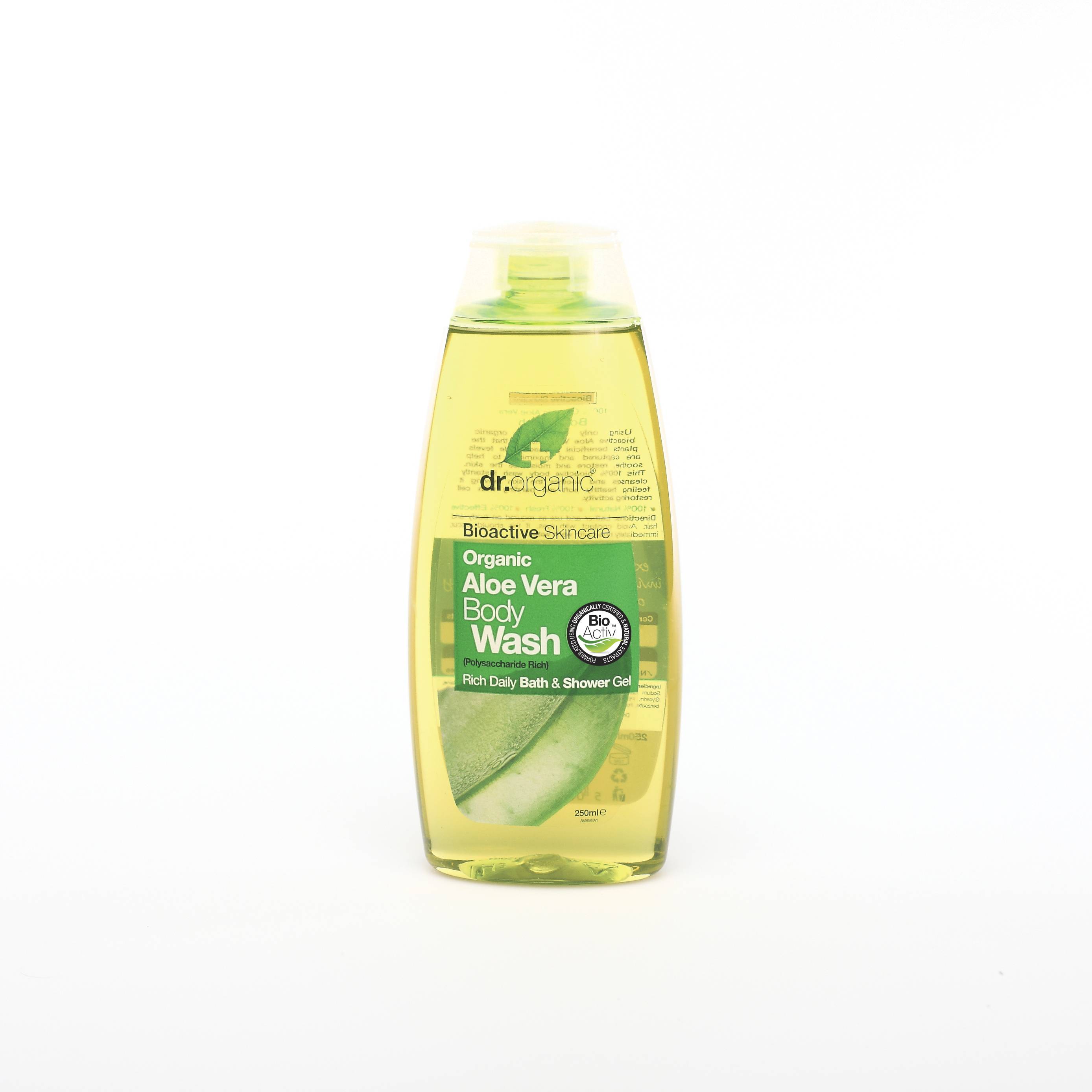 Dr Organic Aloe Vera Body Wash Bagnodoccia 250 ml