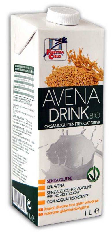 La Finestra sul Cielo Avena Drink Bio Bevanda senza glutine 200 ml
