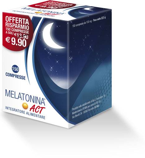 Linea Act Melatonina Act Compresse Integratore per il Sonno