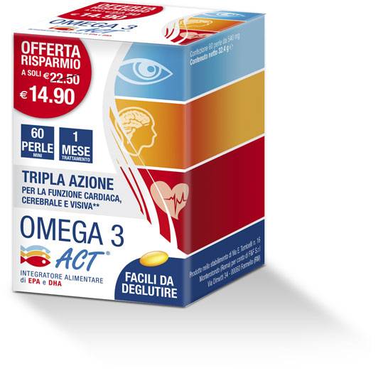 Linea Act Omega 3 Act Integratore per la Circolazione