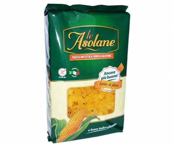 Le Asolane Fonte di Fibre Farfalle Pasta senza glutine 250 g