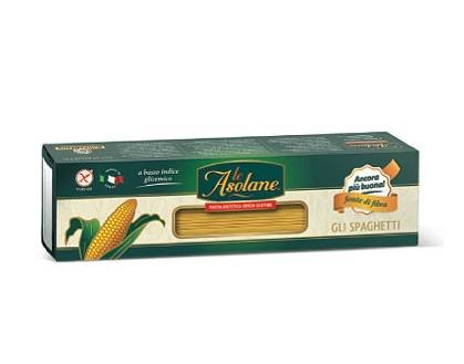 Le Asolane Fonte di Fibre Spaghetti Pasta senza glutine 500 g