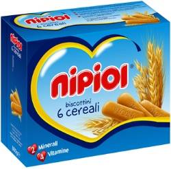 Nipiol Biscottini 6 Cereali
