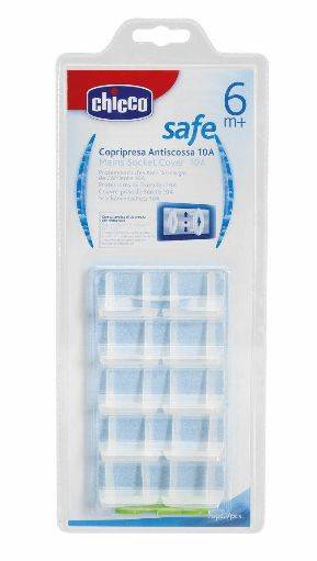 Chicco Copripresa da Muro 10A 10 Pezzi