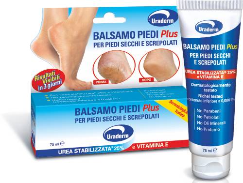 Uraderm Balsamo Piedi Plus per Piedi Secchi e Screpolati