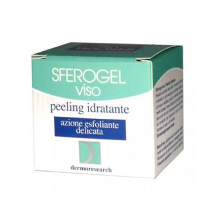 Dermoresearch Sferogel Crema idratante per il viso con azione peeling 50 ml