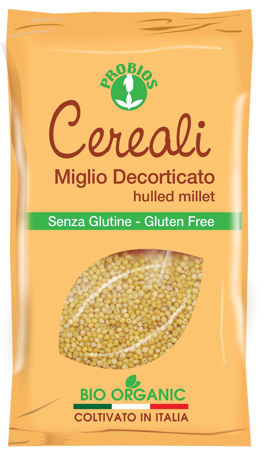 Probios Cereali Miglio Decorticato Biologico e Senza Glutine