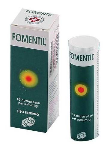 Fomentil Compresse per Suffumigi 10 compresse