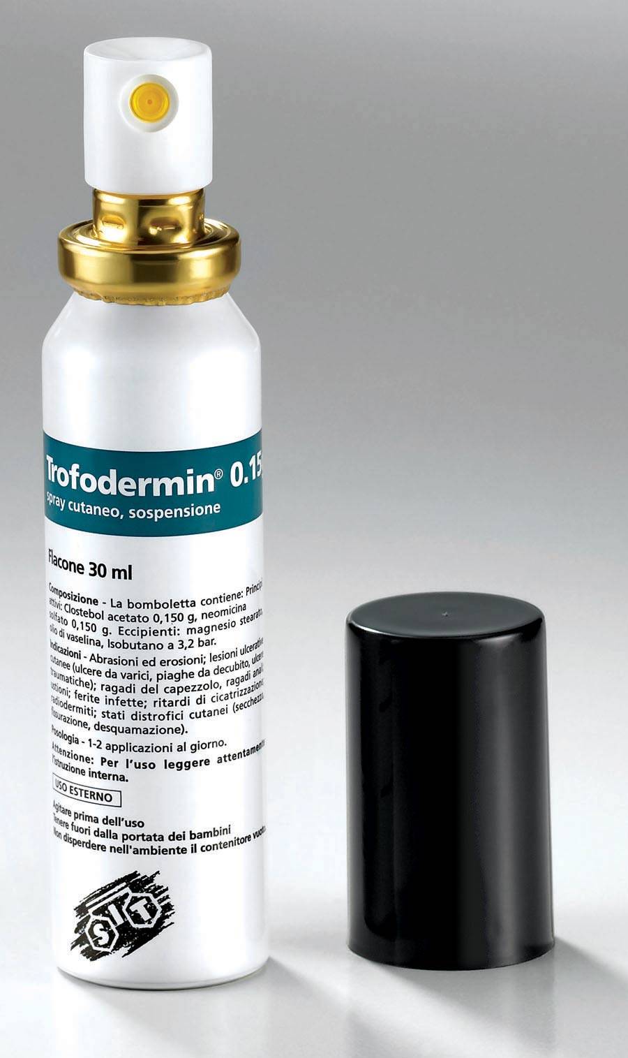 Trofodermin Spray Dermatologico 5% + 5%