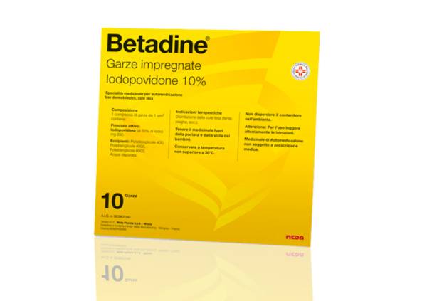 Betadine Garze Impregnate