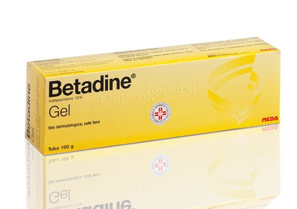 Betadine Gel 10% - Formato: 100 g