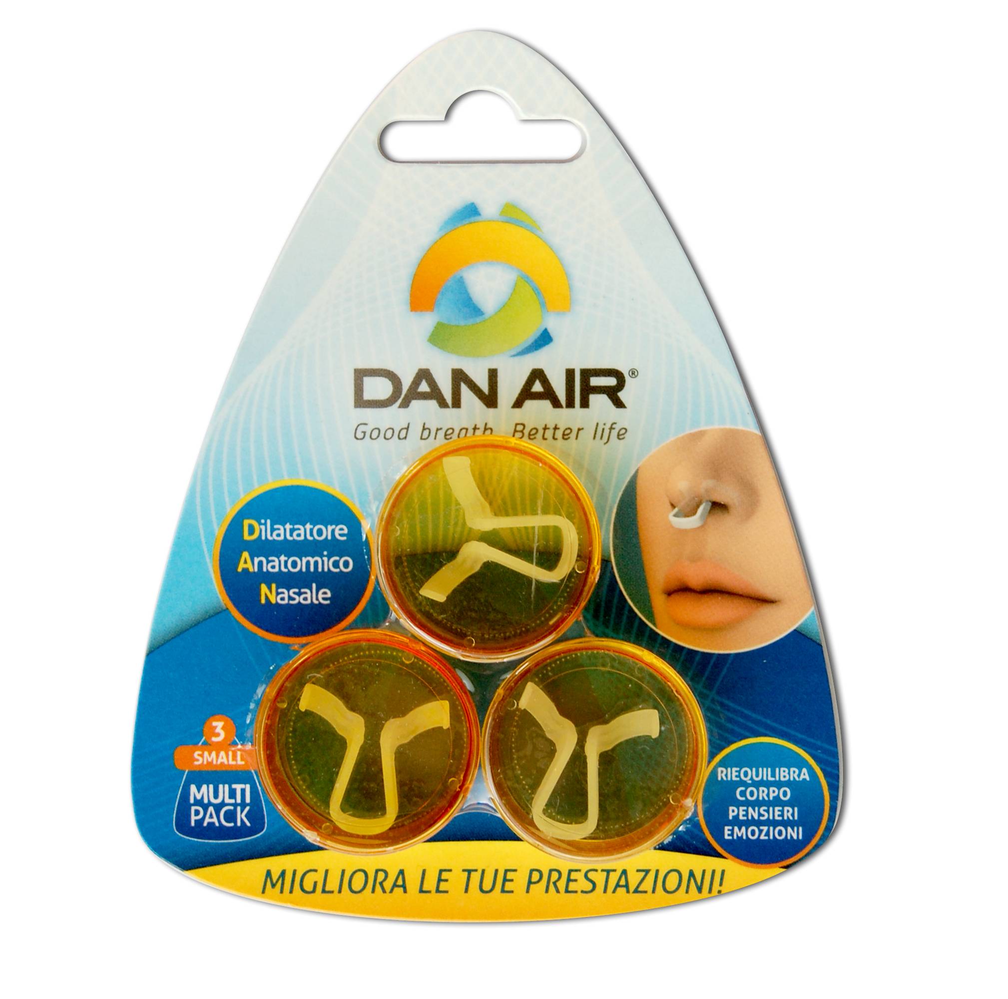 Dan Air Multi Pack Dilatatore Anatomico Nasle Confezione Multipla - Taglia: S