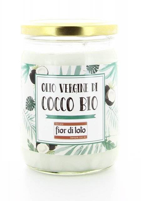 Fior di Loto Olio Vergine di Cocco Biologico - Formato: 410 gr