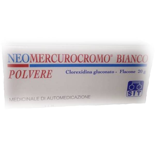 Neomercurocromo Bianco Polvere 20 g