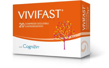 Vivifast Integratore per le Funzioni Cognitive e la Memoria 20 compresse