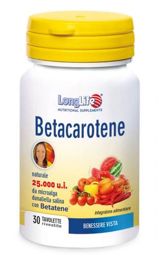 Longlife Betacarotene 25.000 Integratore di Vitamina A