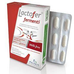 Lactofer Integratore con Fermenti Lattici 24 Capsule