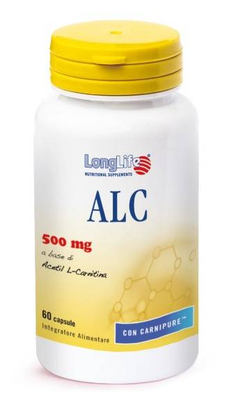 Longlife ALC 500 mg Integratore per il Sistema Nervoso 60 capsule