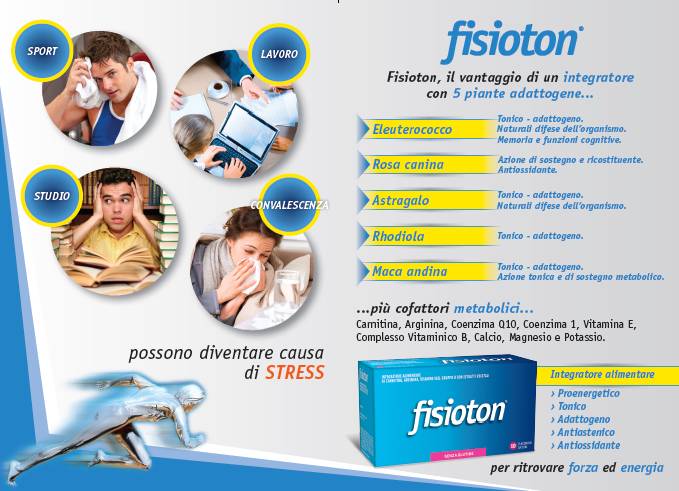 Homeo Pharm Fisioton Integratore Tonico e Ricostituente - Formato: 10 flaconcini