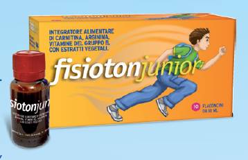 Homeo Pharm Fisioton Junior Integratore Tonico ed Energizzante per Bambini - Formato: 10 flaconcini