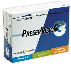 Bausch Lomb Preservision 3 Integratore per la Vista 30 Capsule