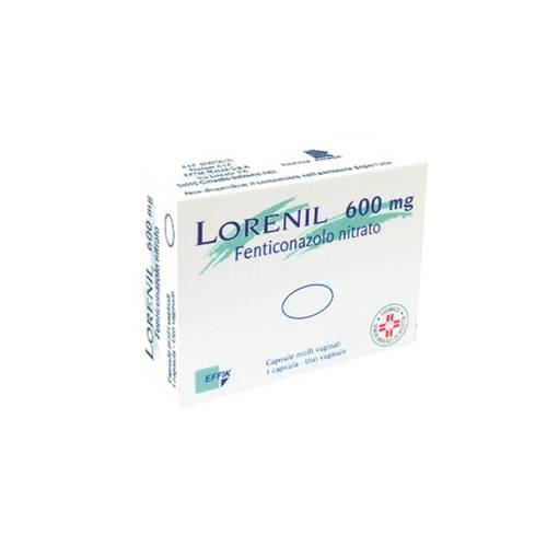 Lorenil 600 mg per il benessere vaginale 1 compressa Molle Vaginale