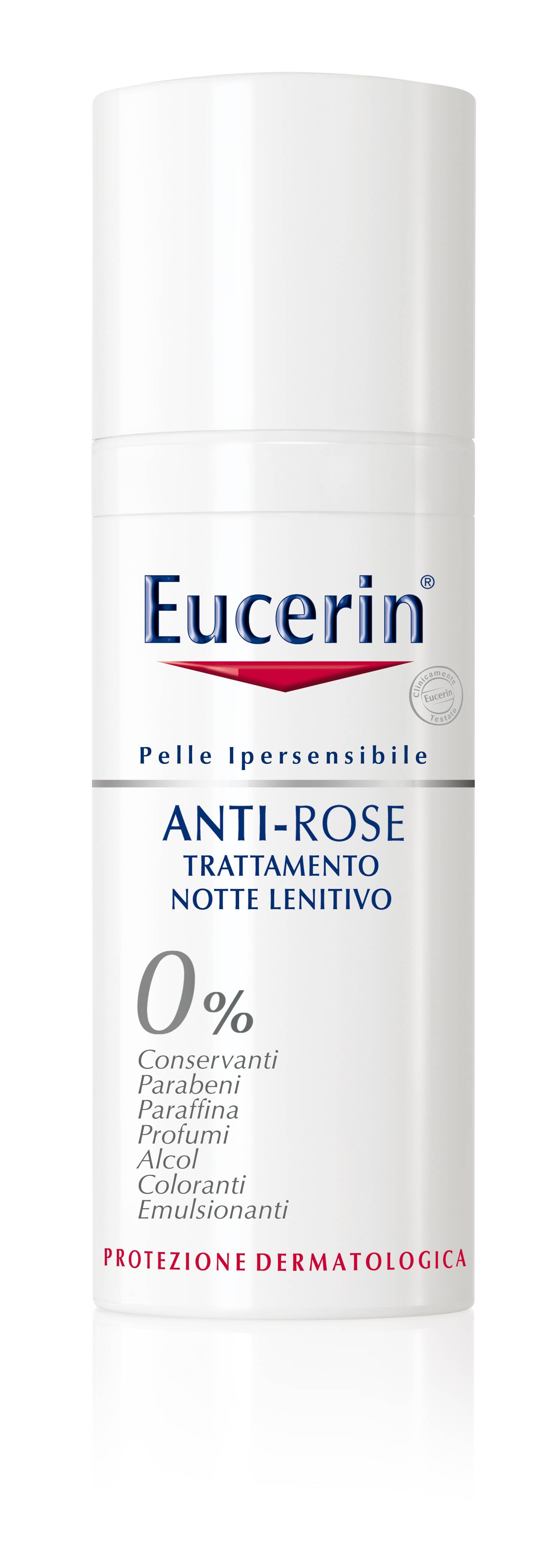Eucerin Anti - Rose Trattamento Notte Lenitivo per Pelli Ipersensibili