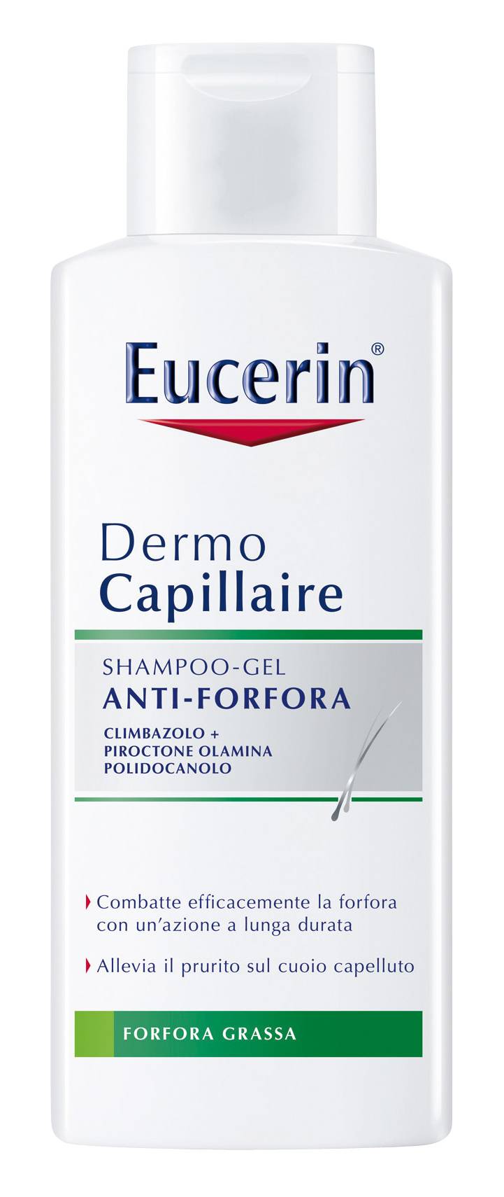 Eucerin Dermo Capillaire Shampoo Gel Antiforfora Grassa