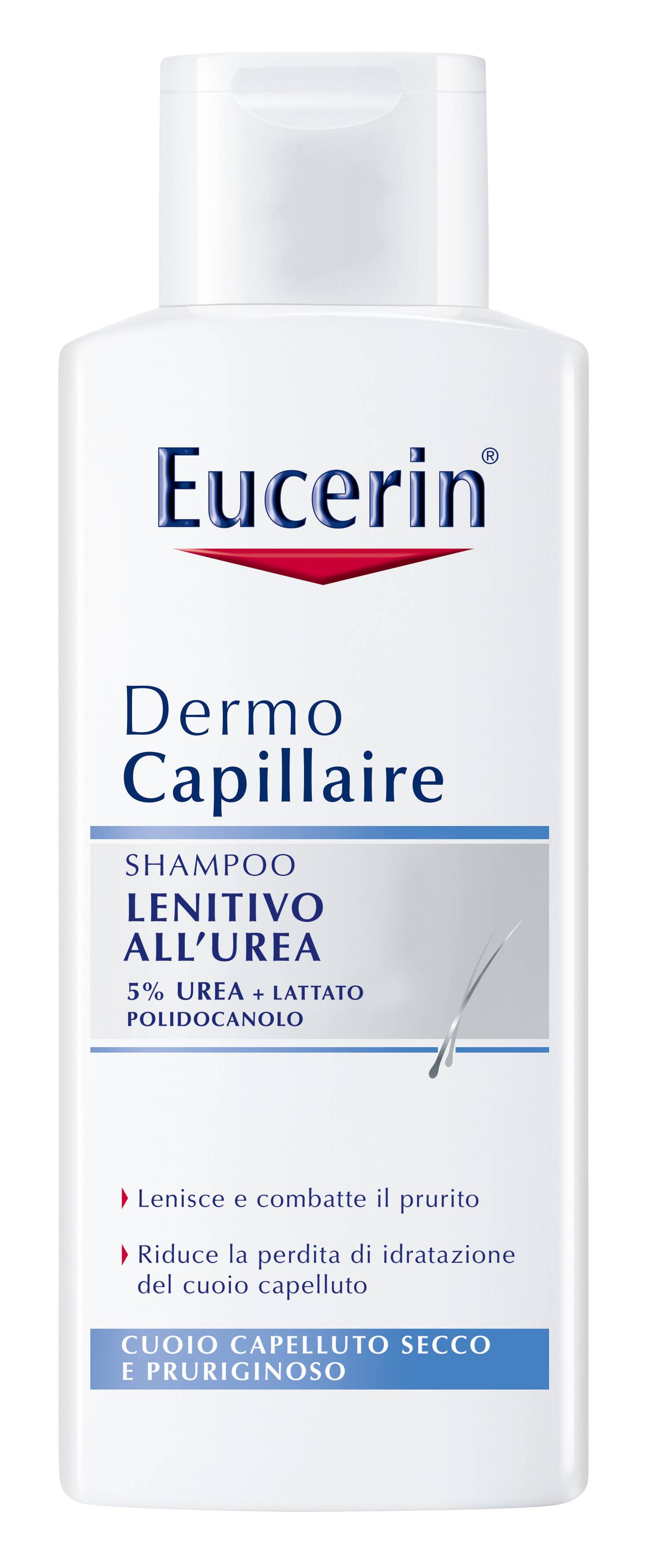 Eucerin Dermo Capillaire Shampoo Lenitivo all'Urea 5%